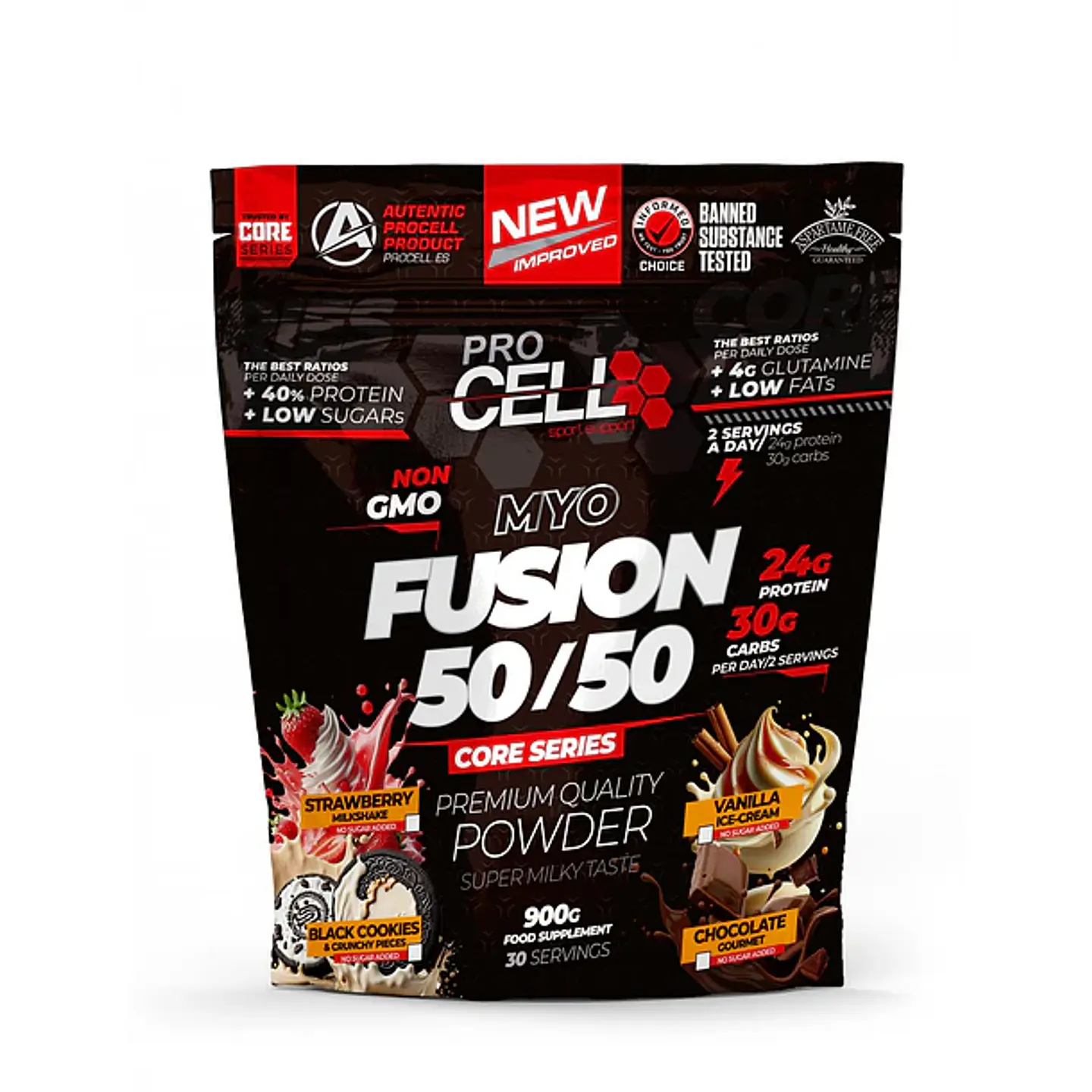 Myo fusion protein core serius 50/50 900gr 3