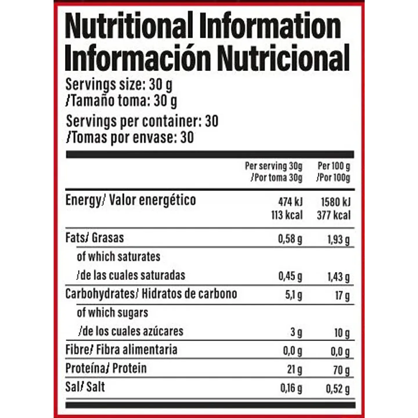 Advanced whey core 100% whey protein 31
