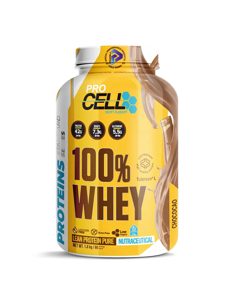 Whey cell 100% whey protein nutraceutical 8