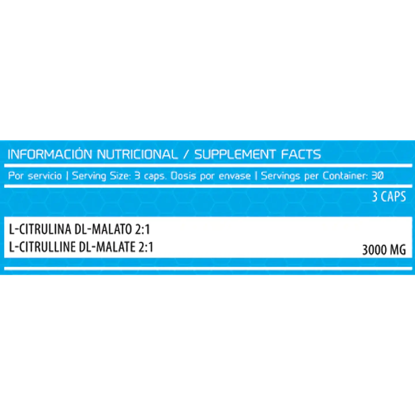 Malato de citrulina 90 caps. 2