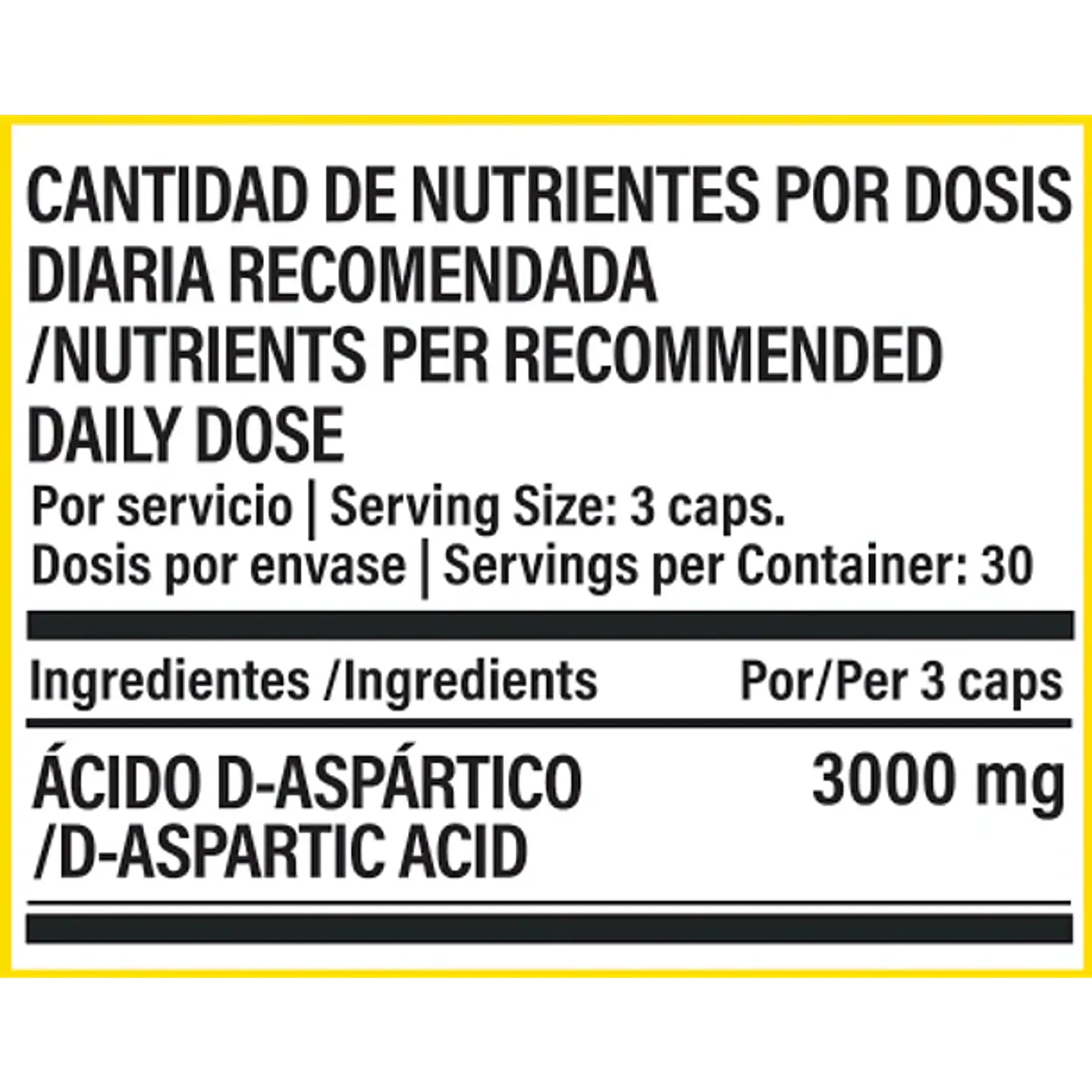 Acido aspartico DAA 90 caps 2