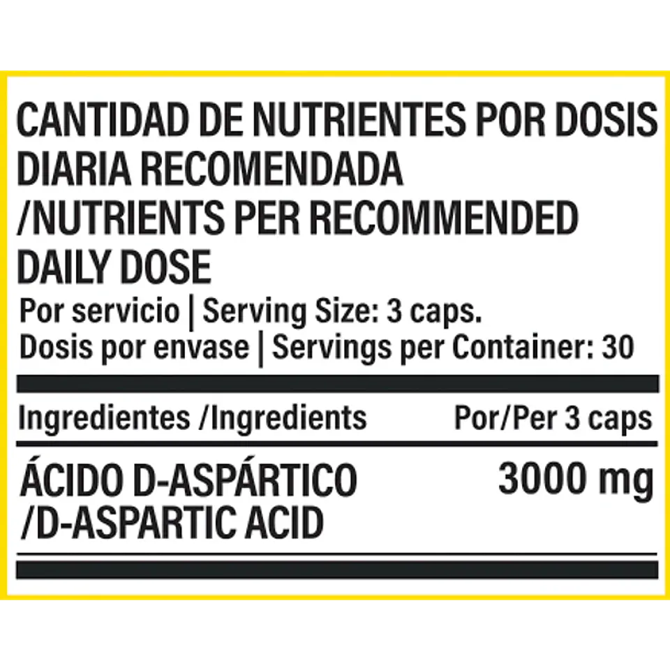 Acido aspartico DAA 90 caps 2