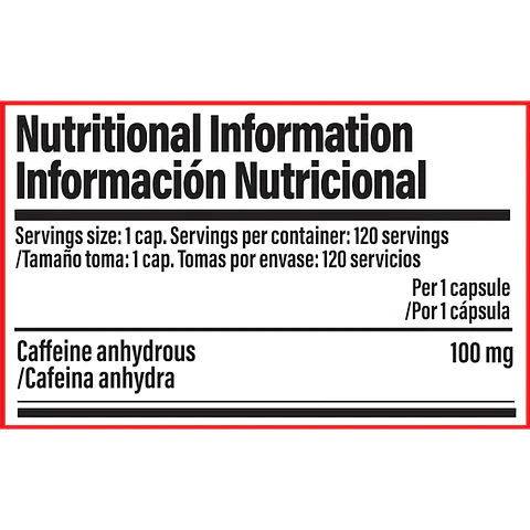 Caffeine core 120 caps