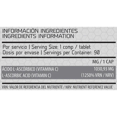 Vitamina C 90 cápsulas