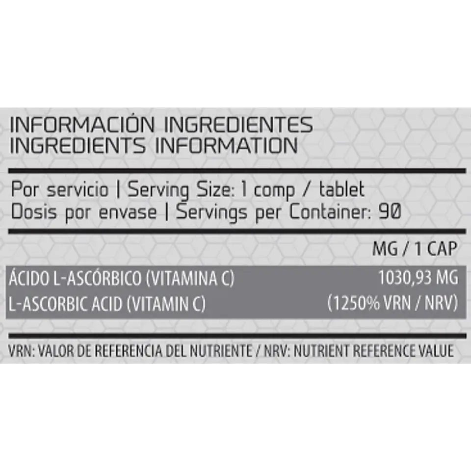 Vitamina C 90 cápsulas 2