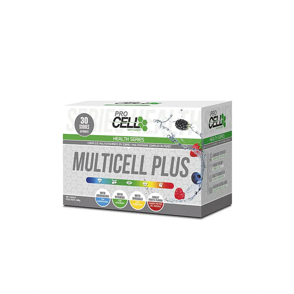 Multi cell plus, 30 saquetas 1