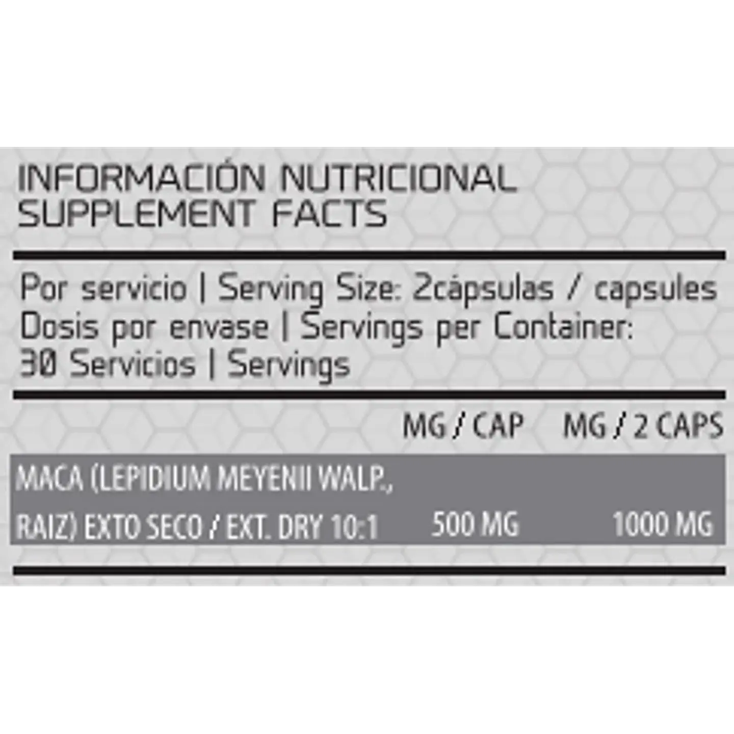 Maca extract 60 caps. 2