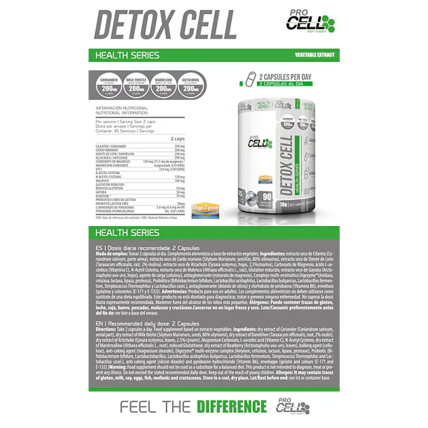 Detox cell 90 caps 2