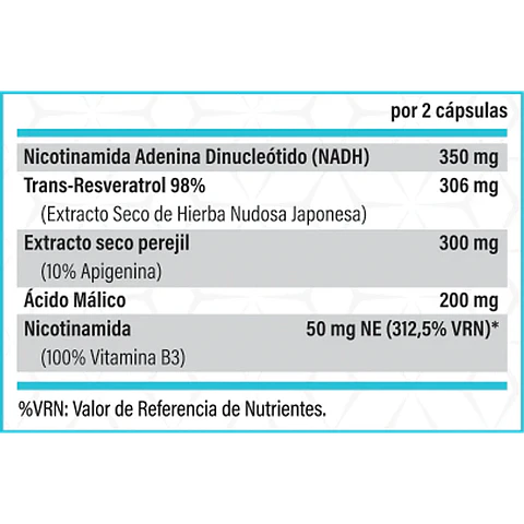 Hello Nad+ com resveratrol