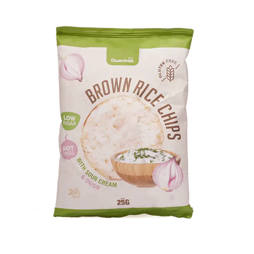 Brown rice chips 25grx8und 1