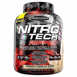 Nitro-Tech Performance Ripped (4LB) French Vanilla Swirl