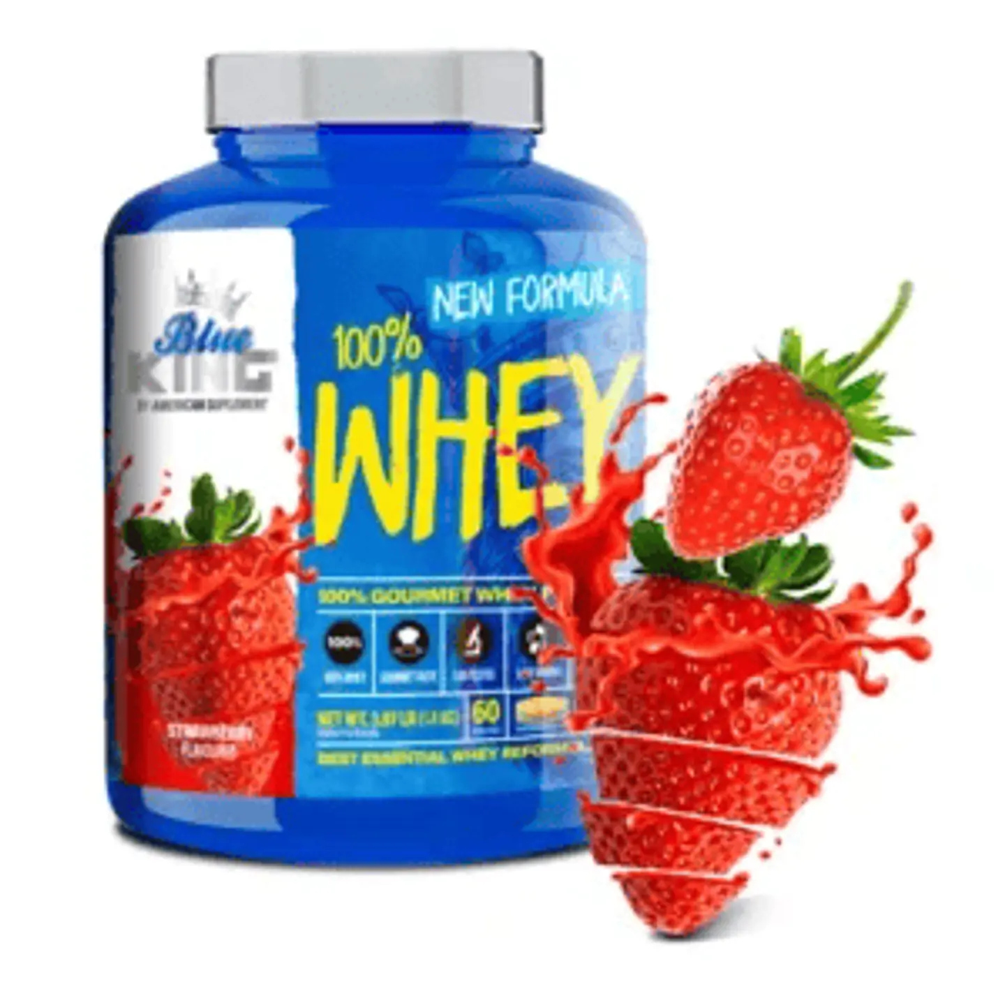 Blue King 100% Whey Protein 5