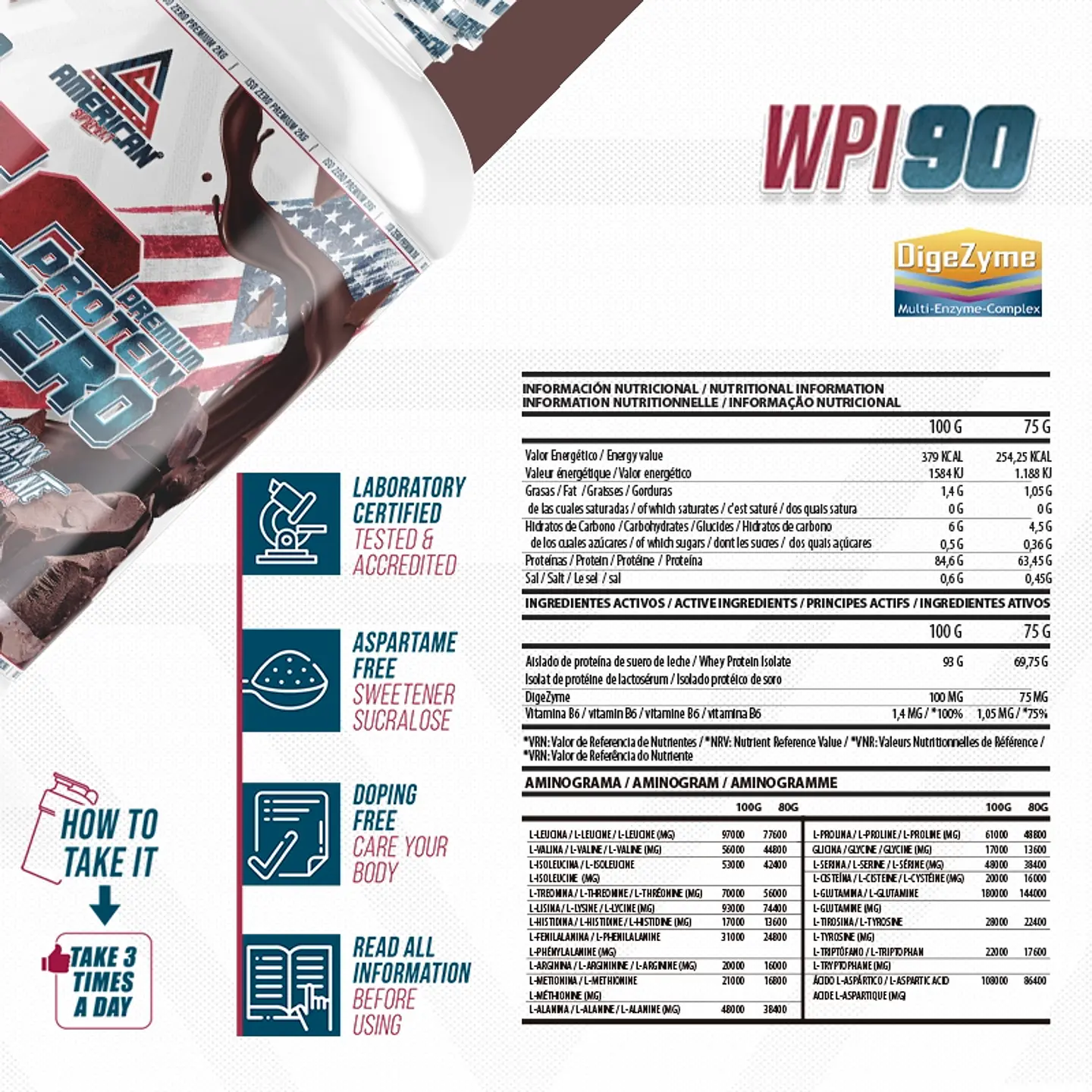 Premium Protein Iso Zero  12