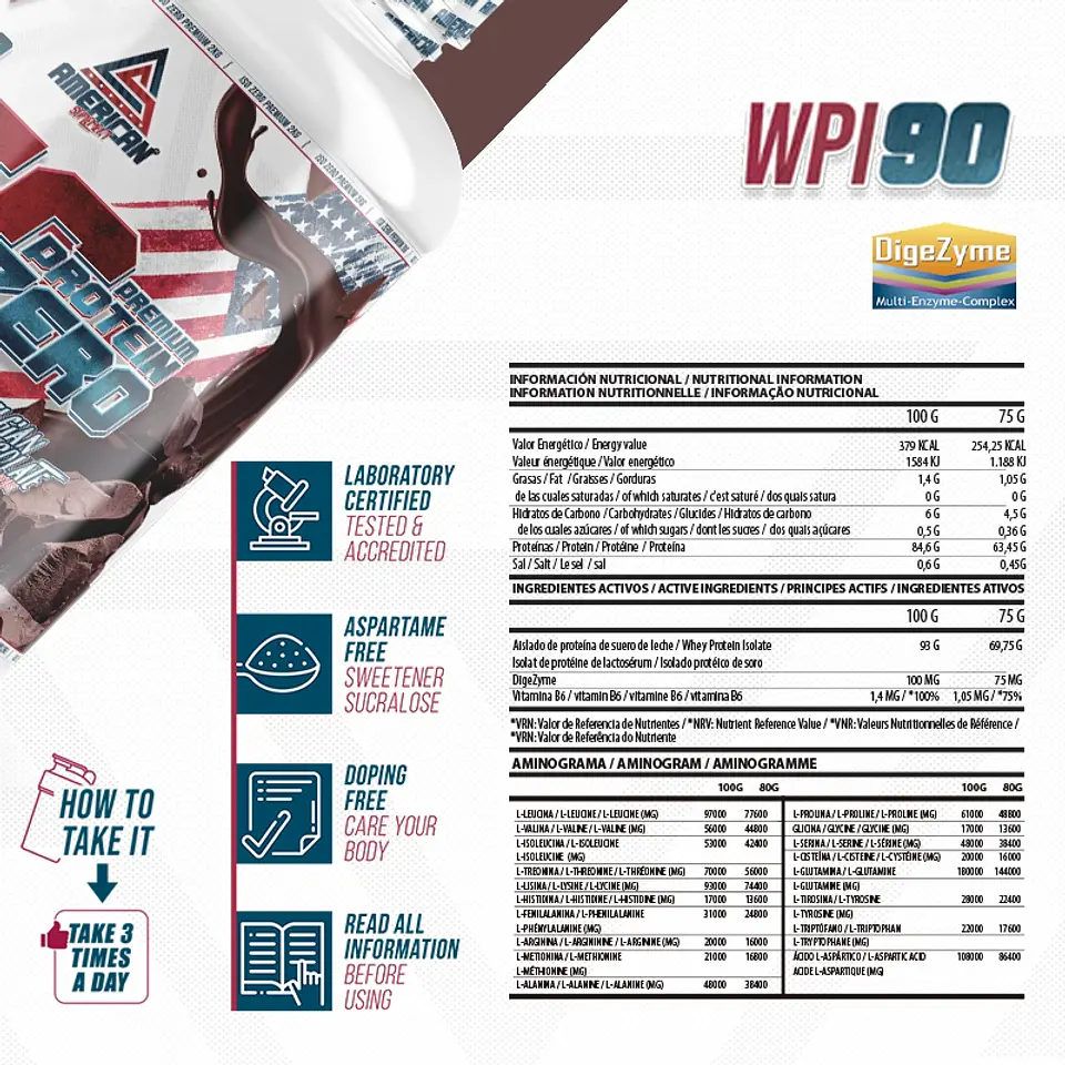 Premium Protein Iso Zero  12