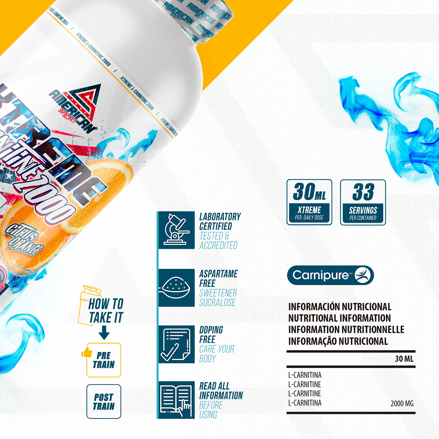 X-Treme l-carnitina 2000 1lt 2