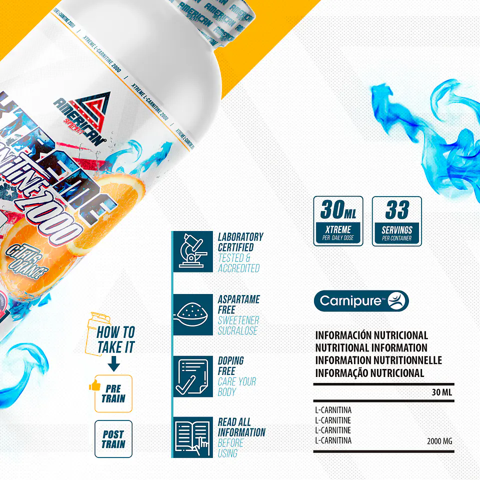 X-Treme l-carnitina 2000 1lt 2