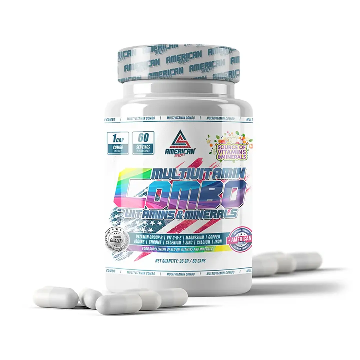 Multivitamin combo vitaminas e minerais 1