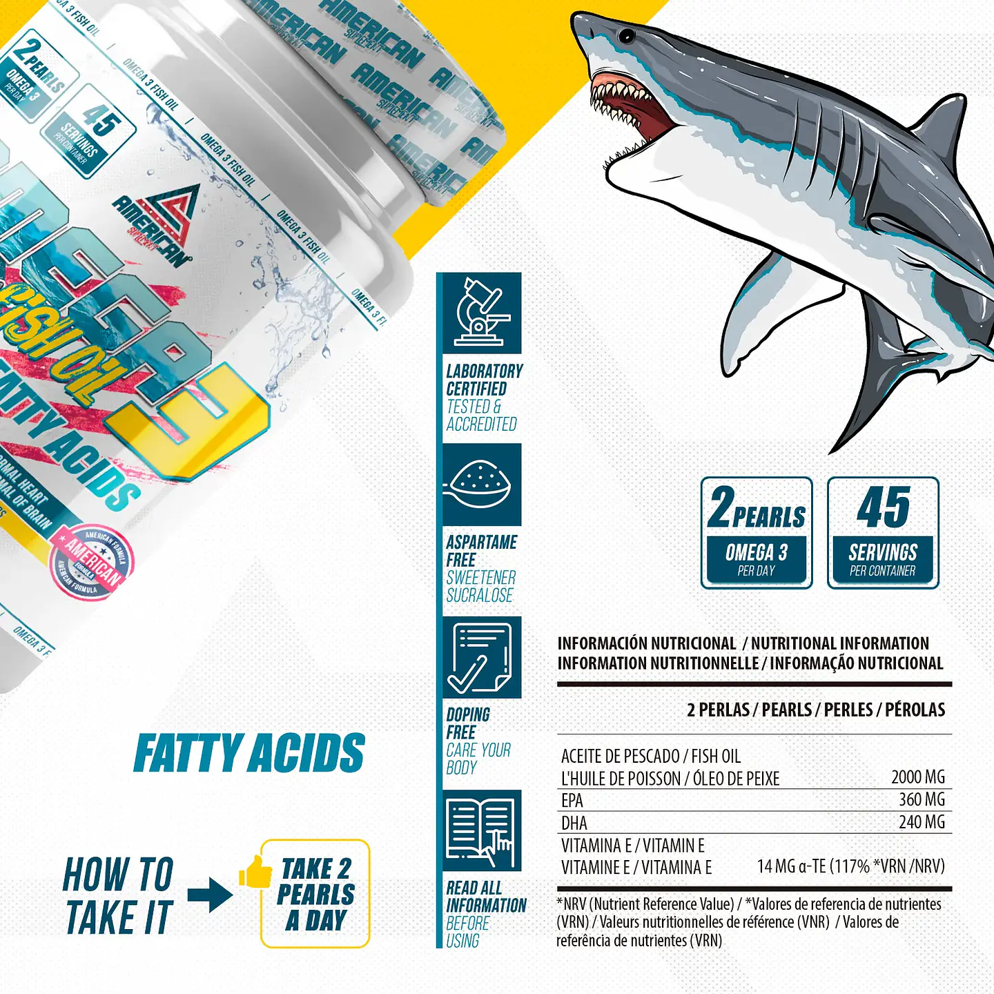 Ômega 3 Fish Oil fatty acids 2