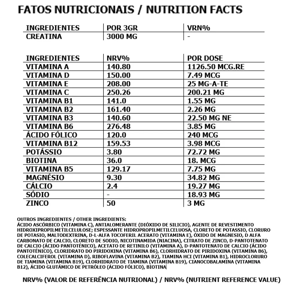 Vitamin Complex 60 Servings 2