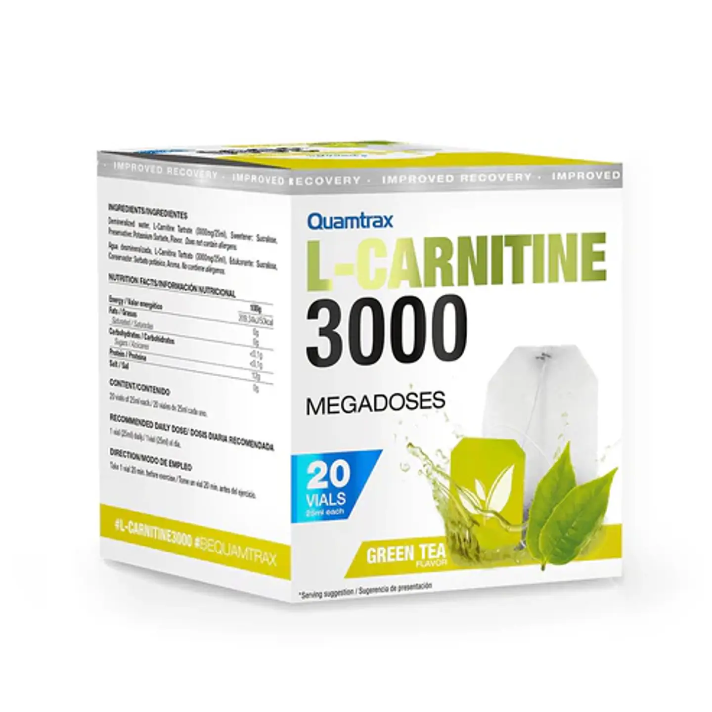 L'carnitina 3000 megadoses 25mlx20doses 2