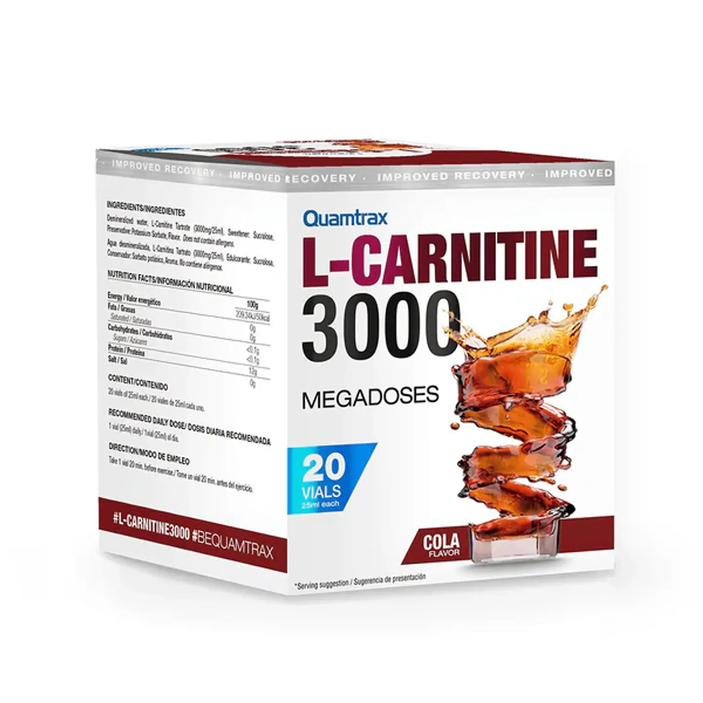 L'carnitina 3000 megadoses 25mlx20doses 4