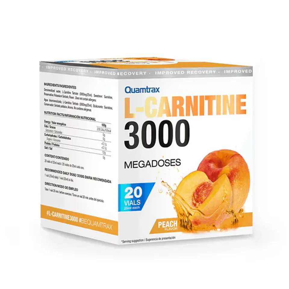 L'carnitina 3000 megadoses 25mlx20doses 5