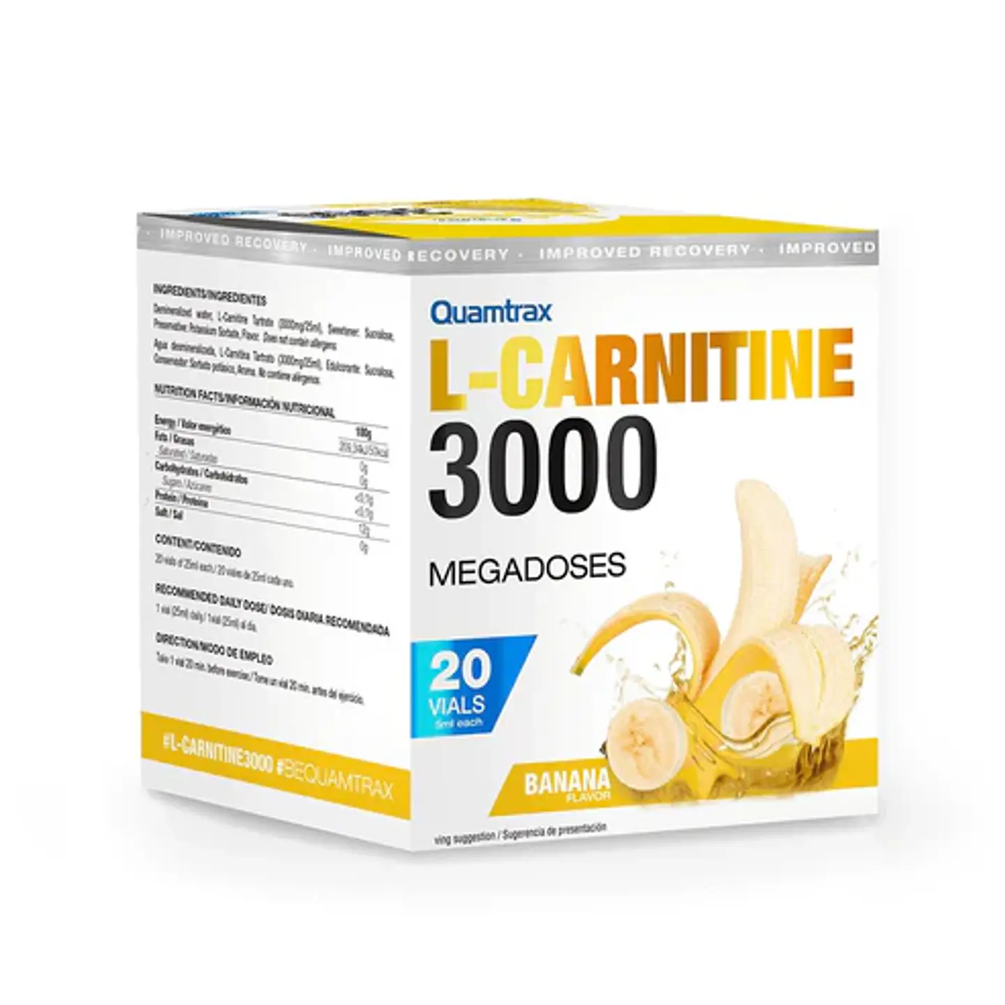 L'carnitina 3000 megadoses 25mlx20doses 7