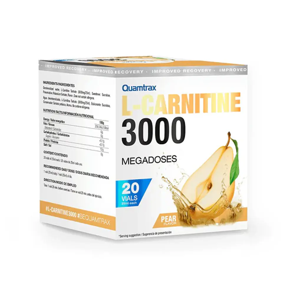 L'carnitina 3000 megadoses 25mlx20doses 8
