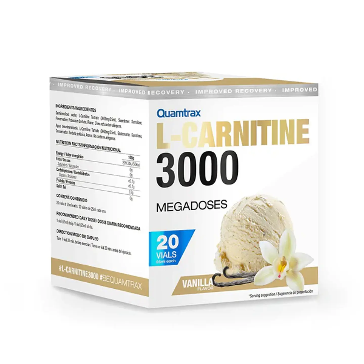 L'carnitina 3000 megadoses 25mlx20doses 9