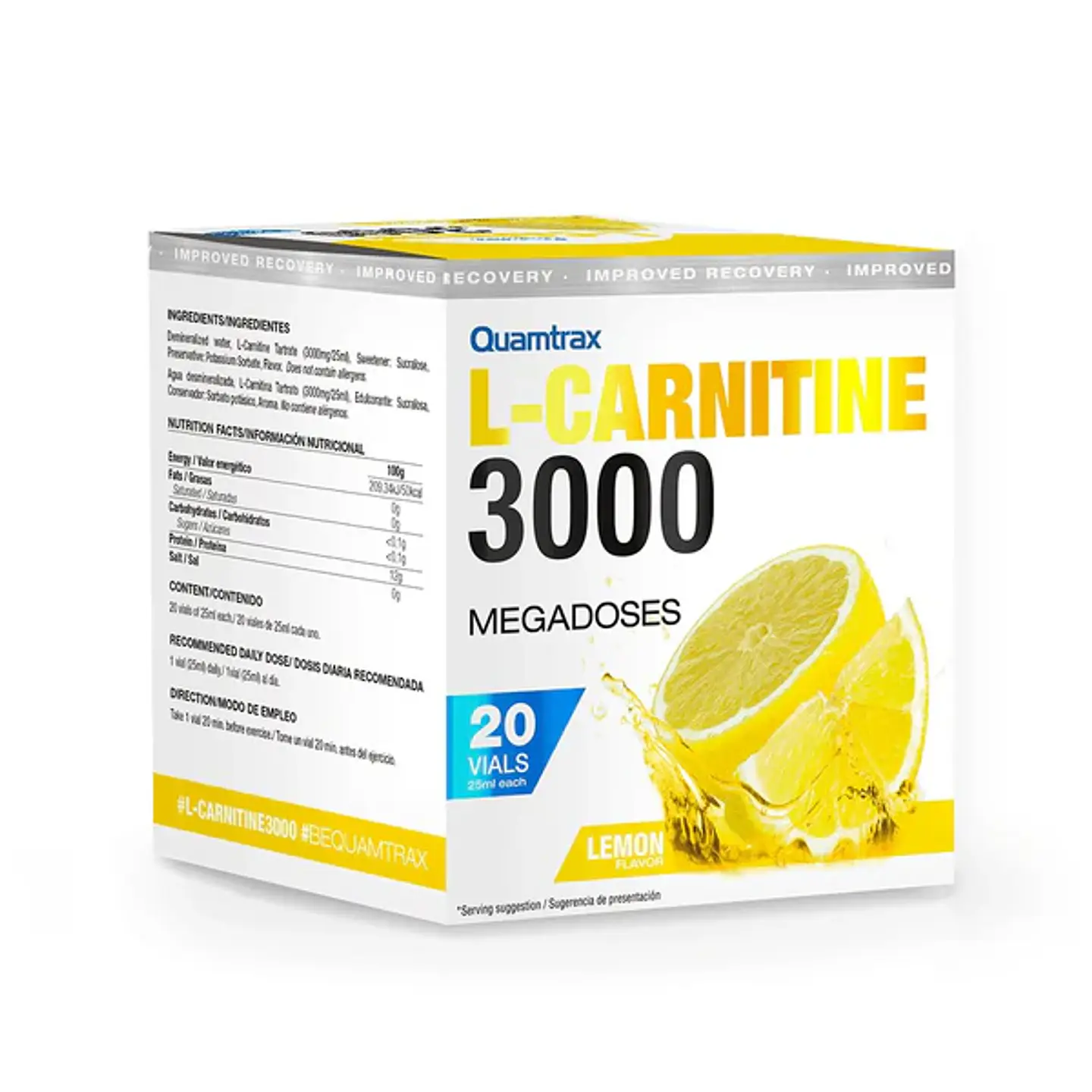 L'carnitina 3000 megadoses 25mlx20doses 11