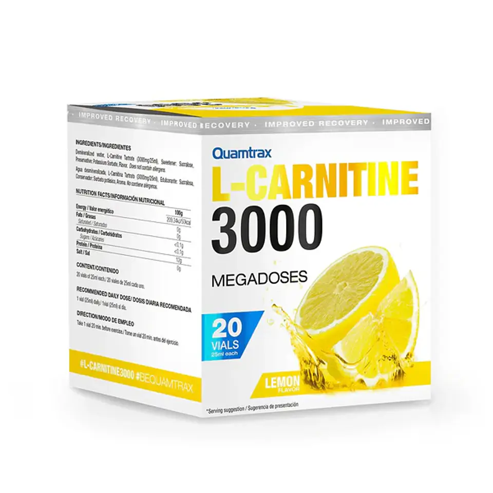 L'carnitina 3000 megadoses 25mlx20doses 11