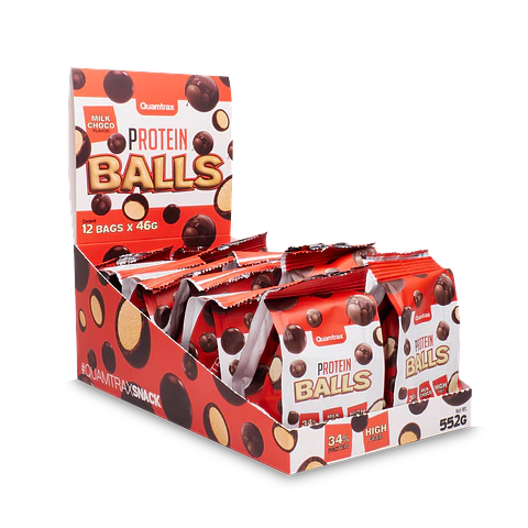 Protein balls 552gx12und milk choco