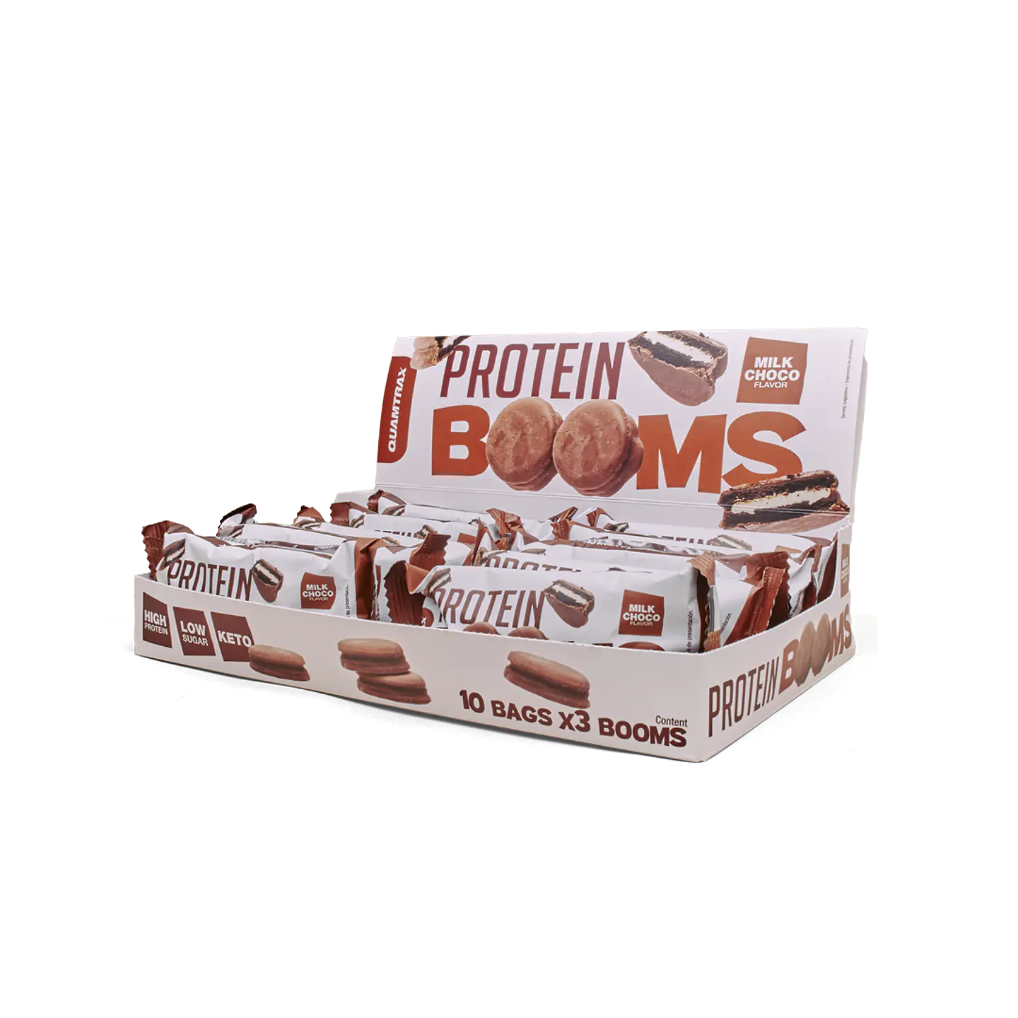 Protein booms 3boomsx10und milk choco 1