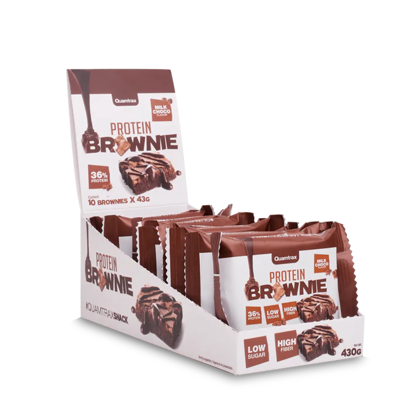 Protein brownie caixa de 10 und 1