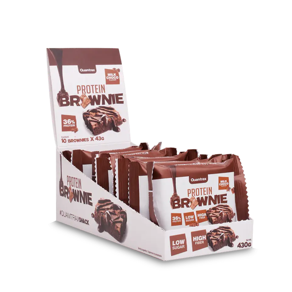 Protein brownie caixa de 10 und 1
