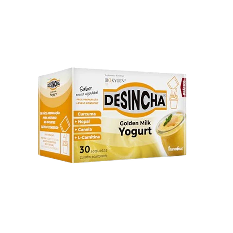 BIOKYGEN DESINCHA GOLDEN MILK YOGURT  30 SAQUETAS