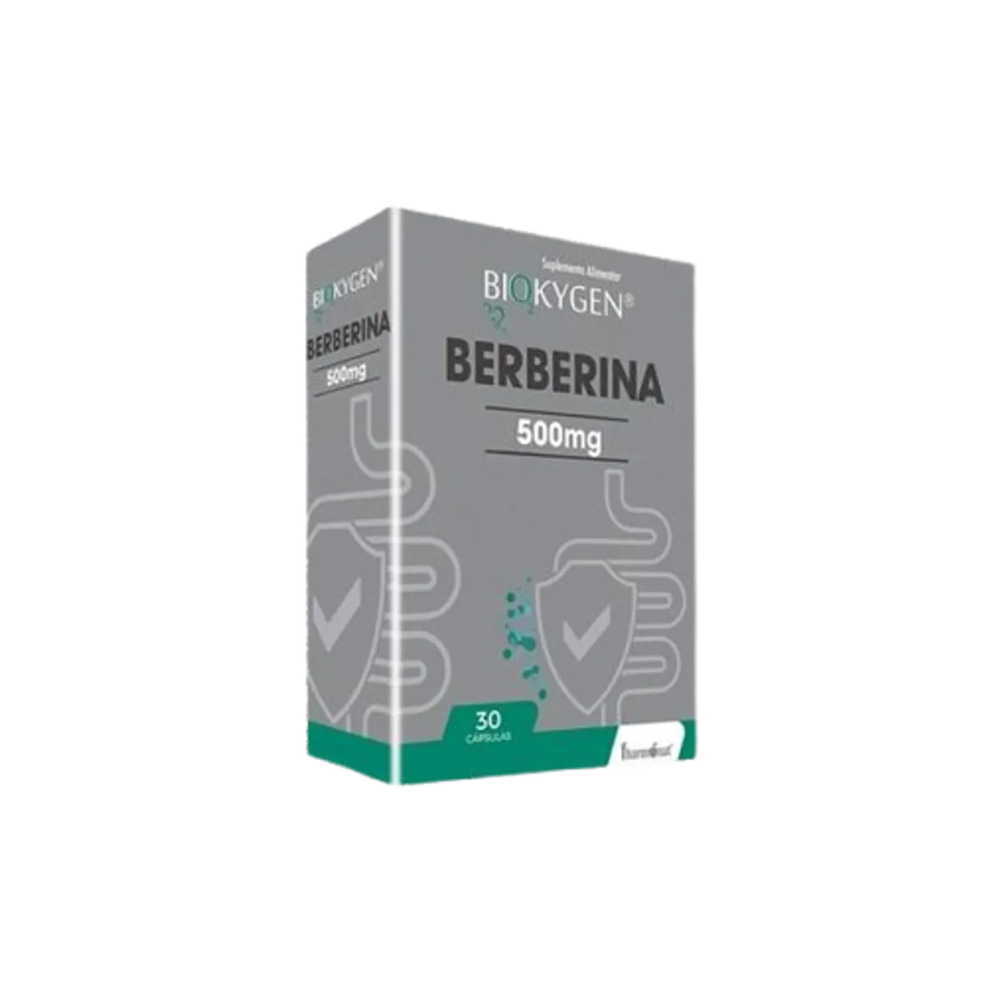  BERBERINA 500mg  30 CÁPSULAS 1