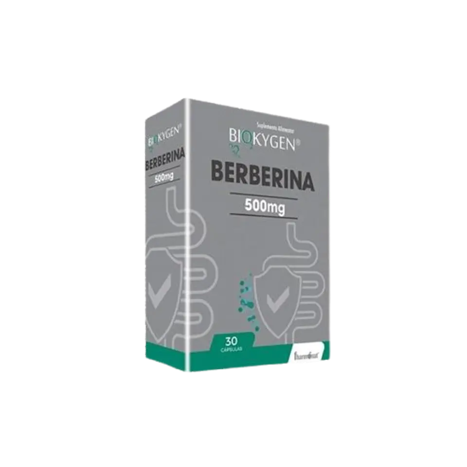  BERBERINA 500mg  30 CÁPSULAS 1