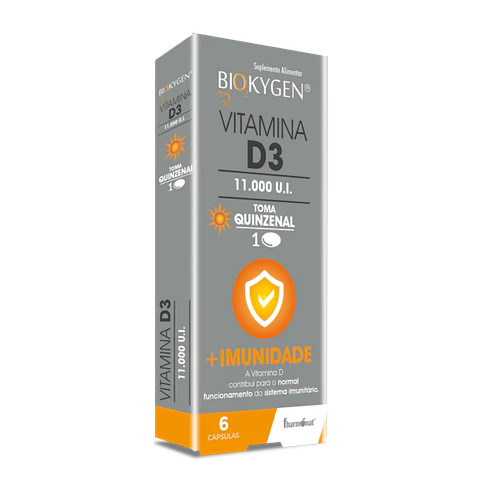 VIT. D3 11.000 U.I.  6 CÁPSULAS