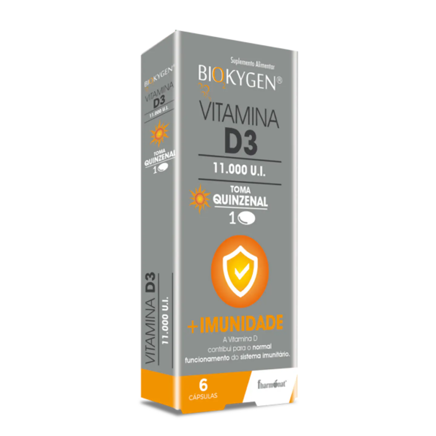 VIT. D3 11.000 U.I.  6 CÁPSULAS 1