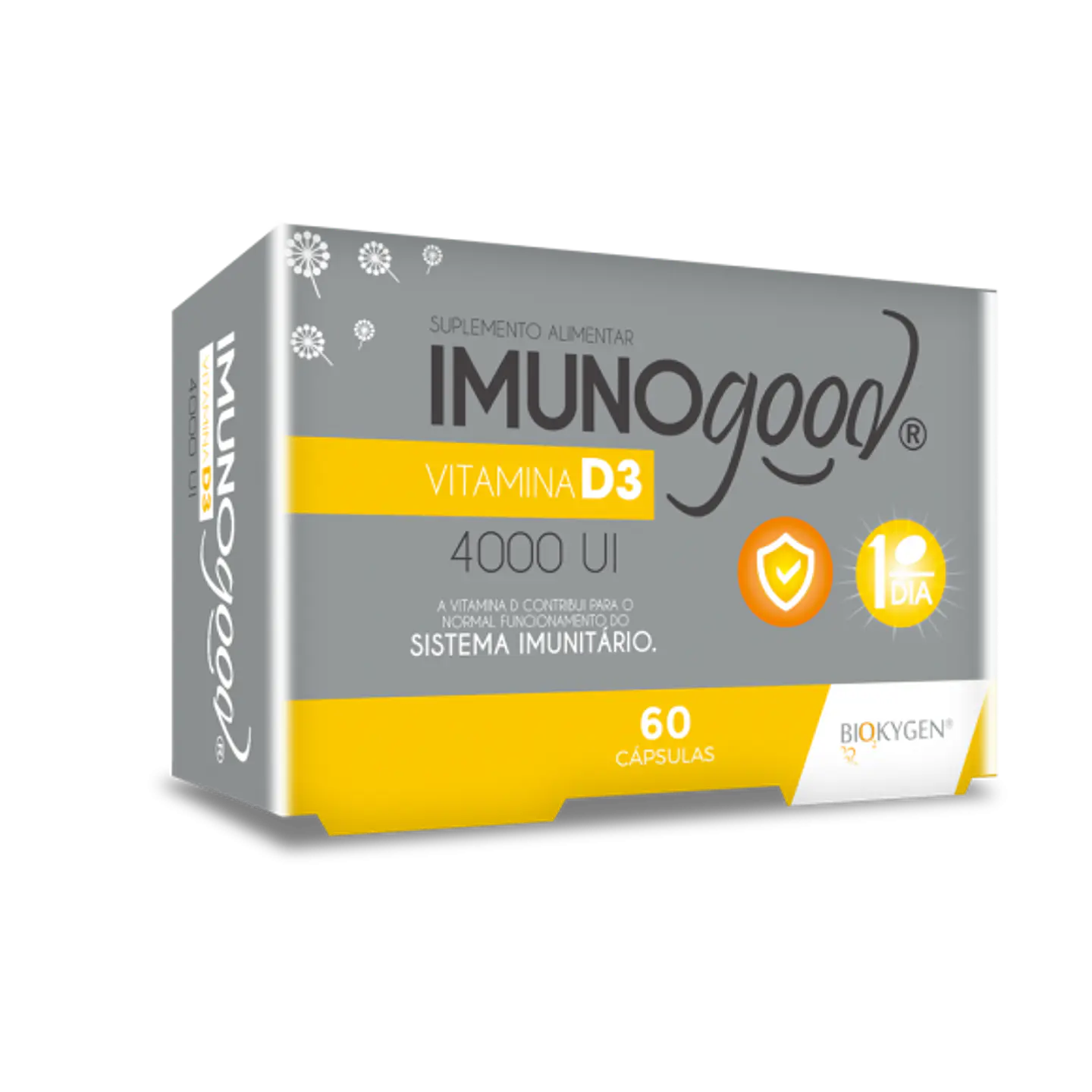  IMUNOGOOD®  VITAMINA D3 4000 UI  60 CÁPSULAS 1