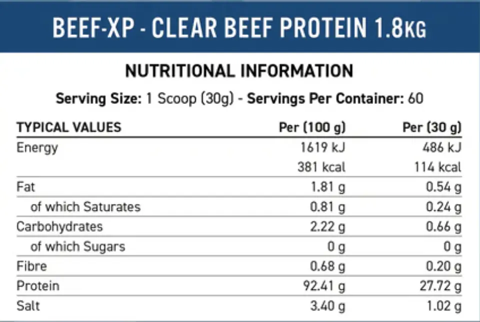 BEEF-XP (1.8 kg)  12