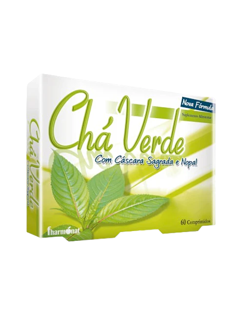 CHÁ VERDE + CÁSCARA SAGRADA COMPRIMIDOS