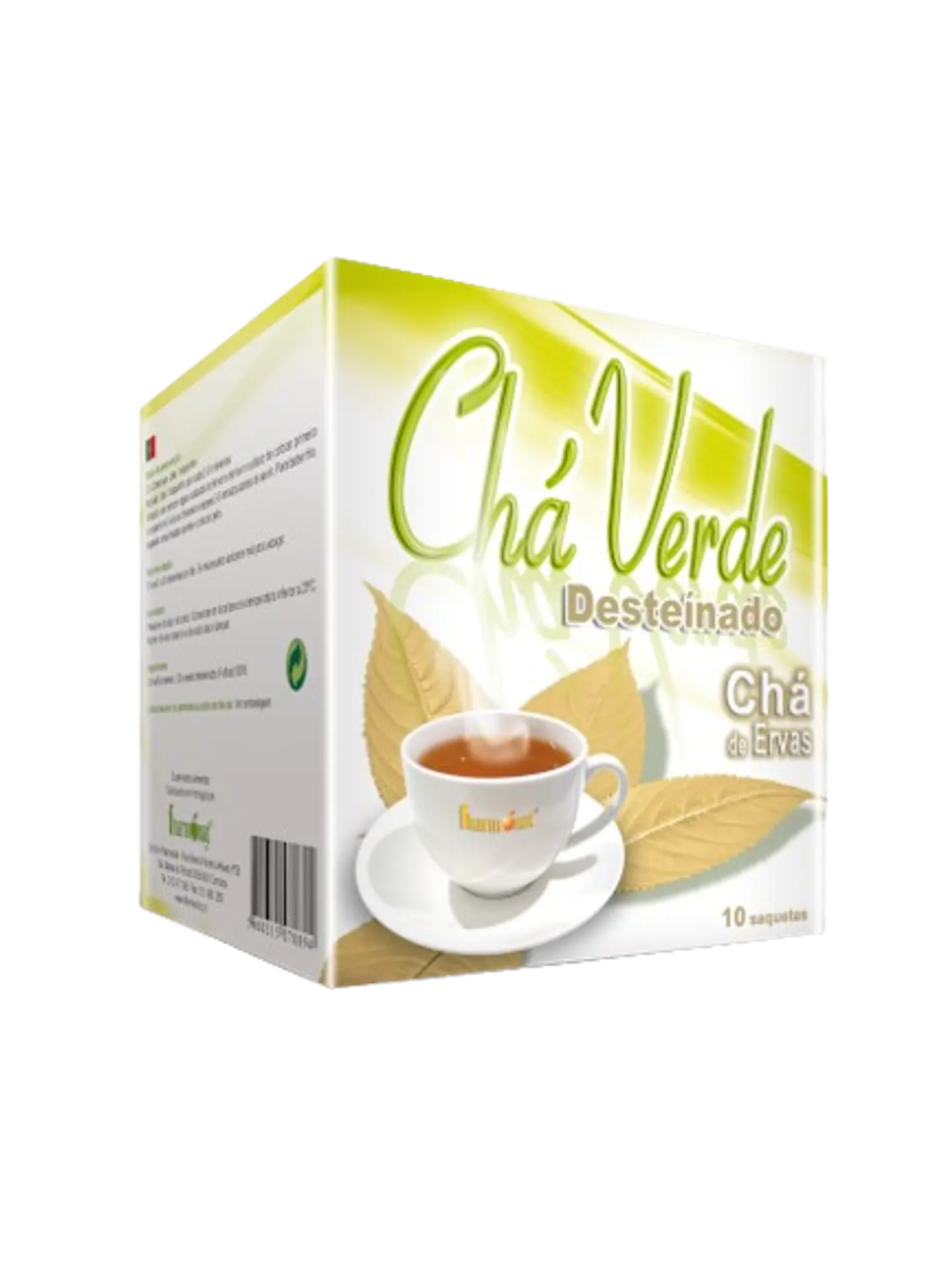 Chá verde desteinado saquetas 1