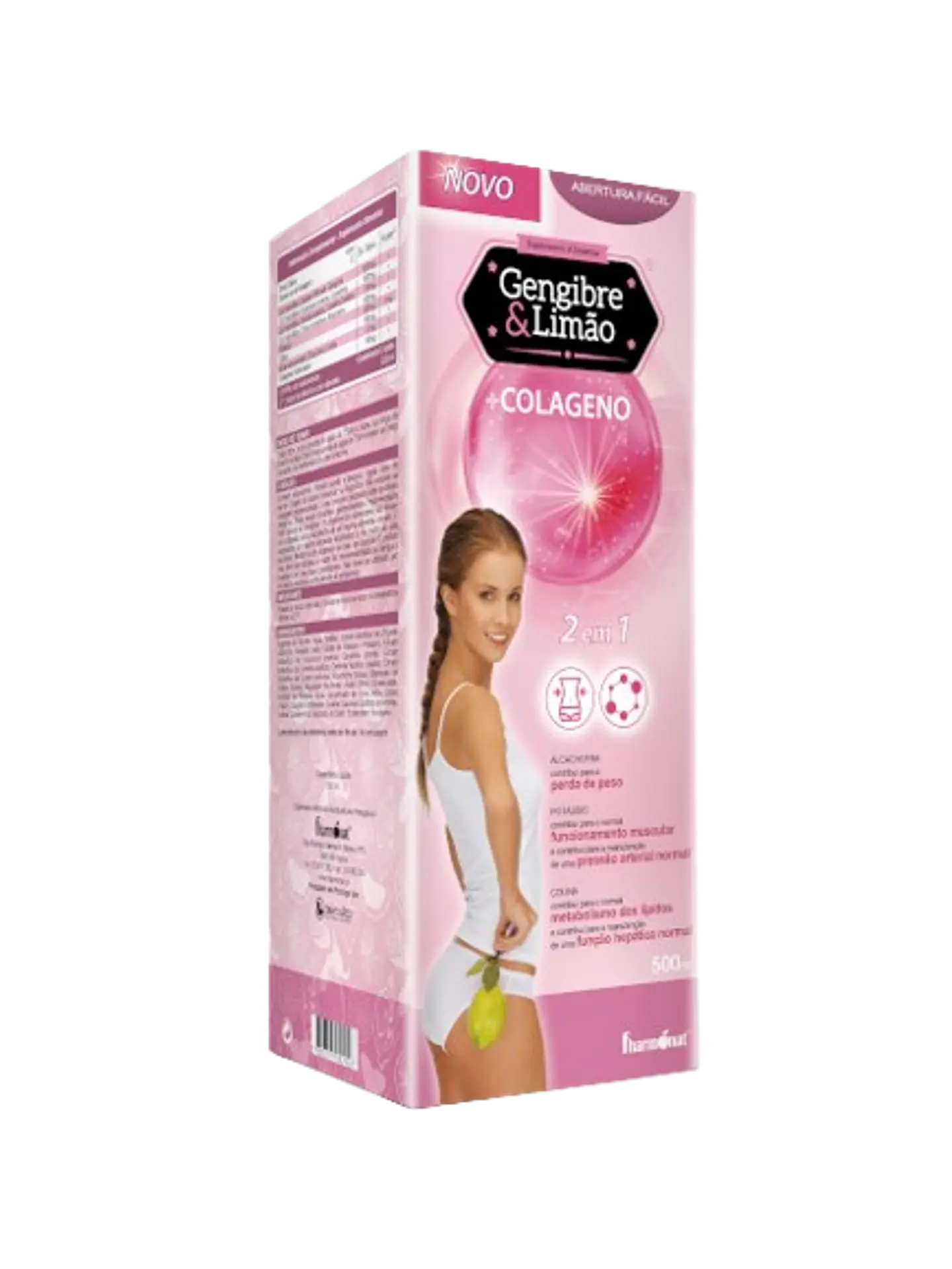 Gengibre Limão + Colágeno 500ml 1