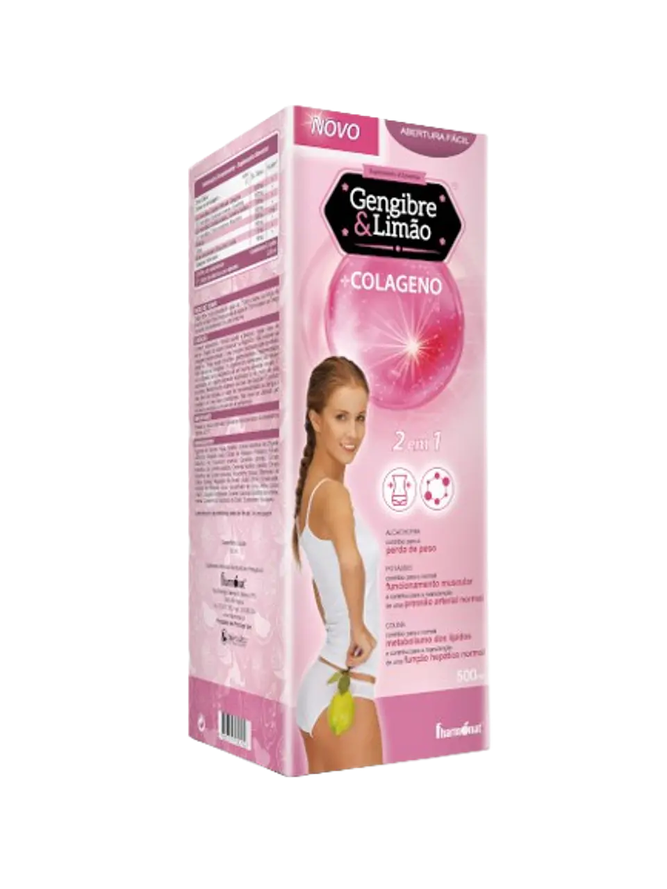 Gengibre Limão + Colágeno 500ml 1