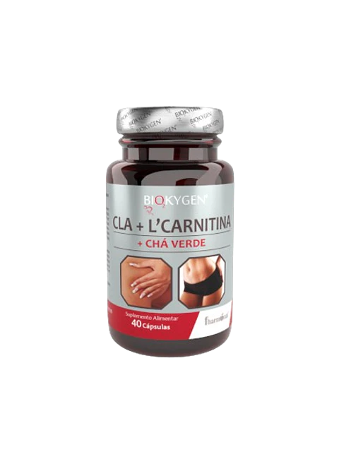 CLA + L' Carnitina + Chá verde cápsulas