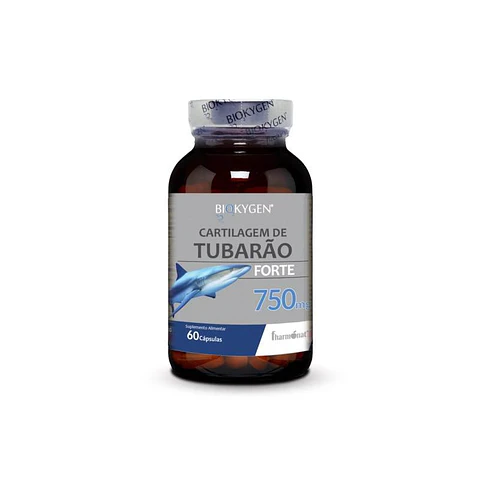 Cartilagem de Tubarão Forte 750mg 60 caps