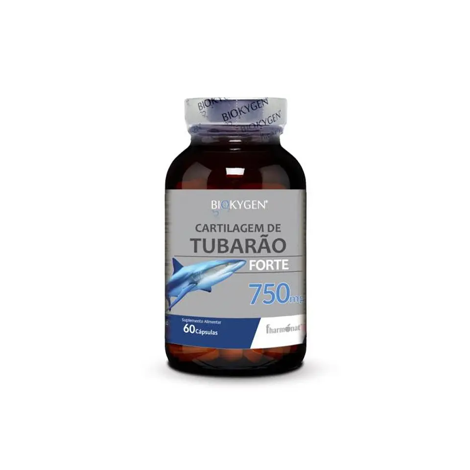 Cartilagem de Tubarão Forte 750mg 60 caps 1