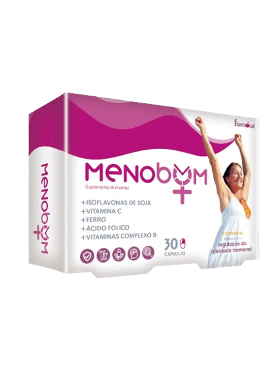 Menobom 500mg – 30 cápsulas  1